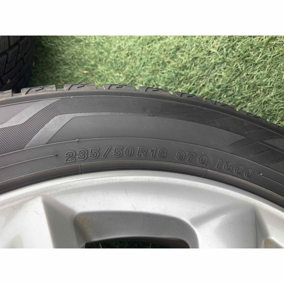 ヨコハマ(ヨコハマ)のレクサス LS 18インチ ホイル スタッドレス 235/50R18 4本セット 自動車/バイクの自動車(タイヤ・ホイールセット)の商品写真