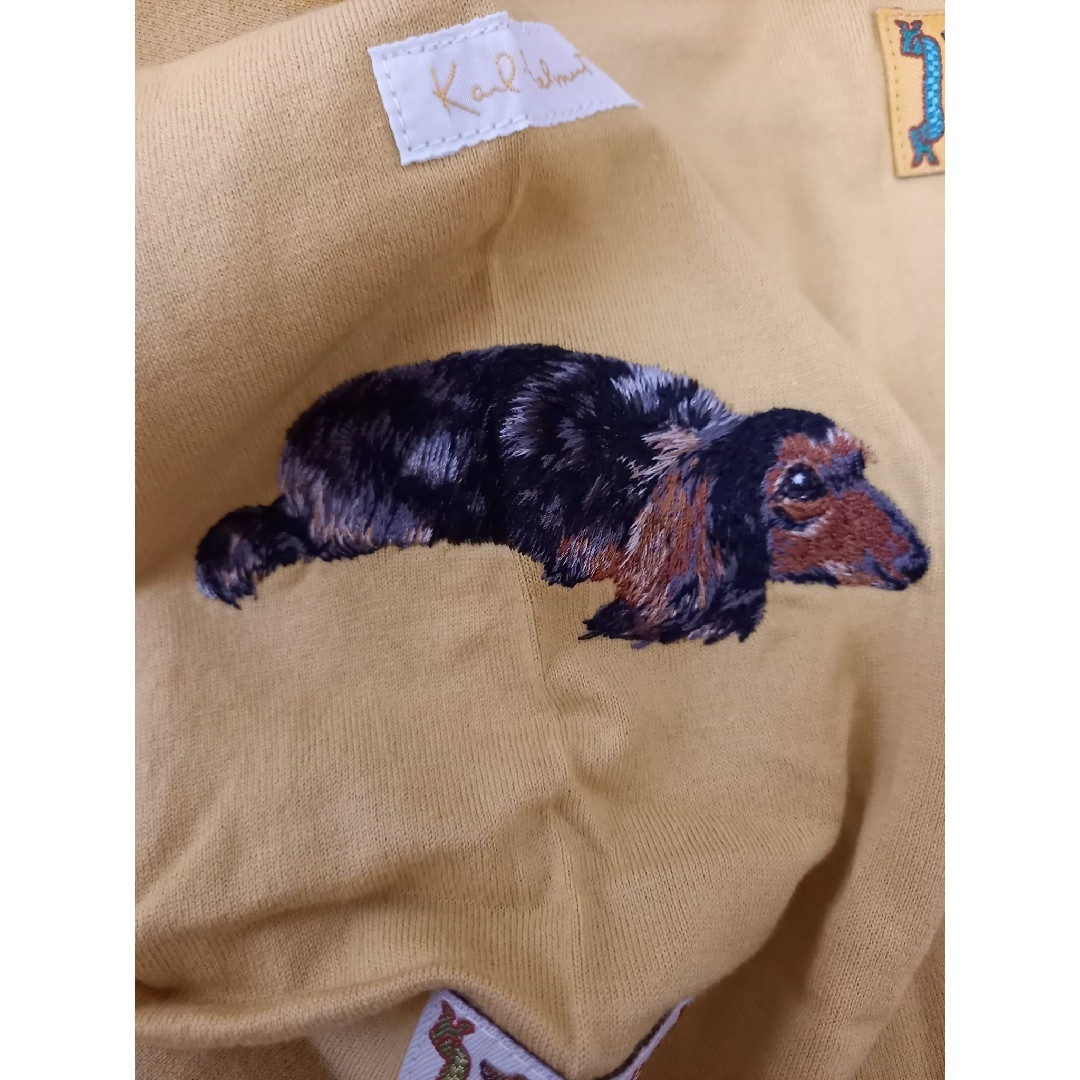 カールヘルム 長袖Tシャツ ダックスフンド イエロー カールヘルム 長袖Tシャツ ダックスフンド イエロー