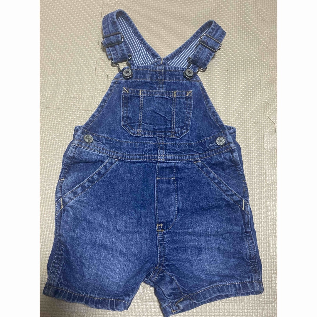 babyGAP(ベビーギャップ)の75cmサロペット キッズ/ベビー/マタニティのベビー服(~85cm)(ロンパース)の商品写真