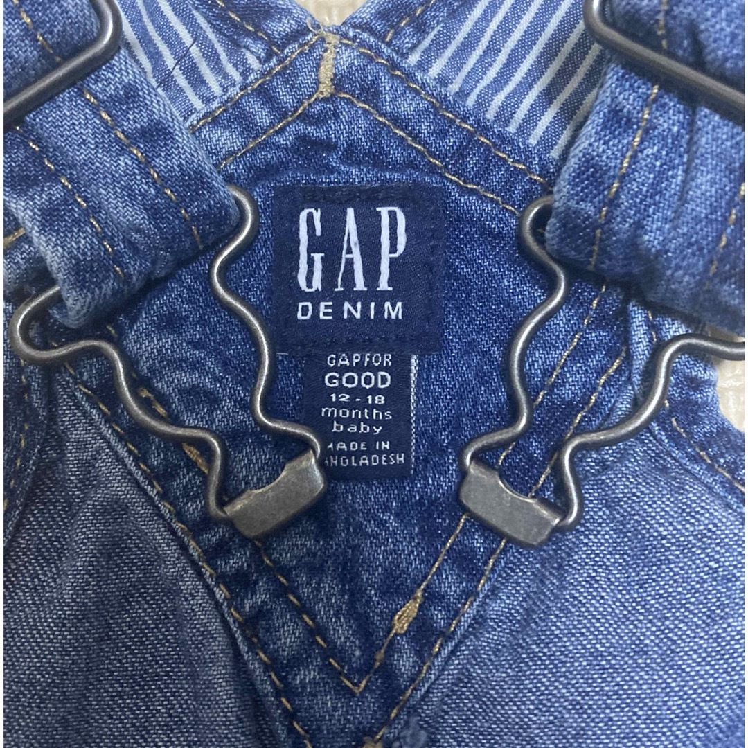 babyGAP(ベビーギャップ)の75cmサロペット キッズ/ベビー/マタニティのベビー服(~85cm)(ロンパース)の商品写真