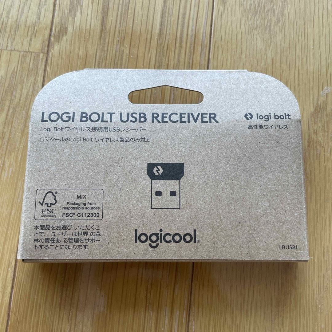 Logicool(ロジクール)のLOGICOOL ロジクール LBUSB1 Logi Bolt ワイヤレス接続用 スマホ/家電/カメラのPC/タブレット(PC周辺機器)の商品写真