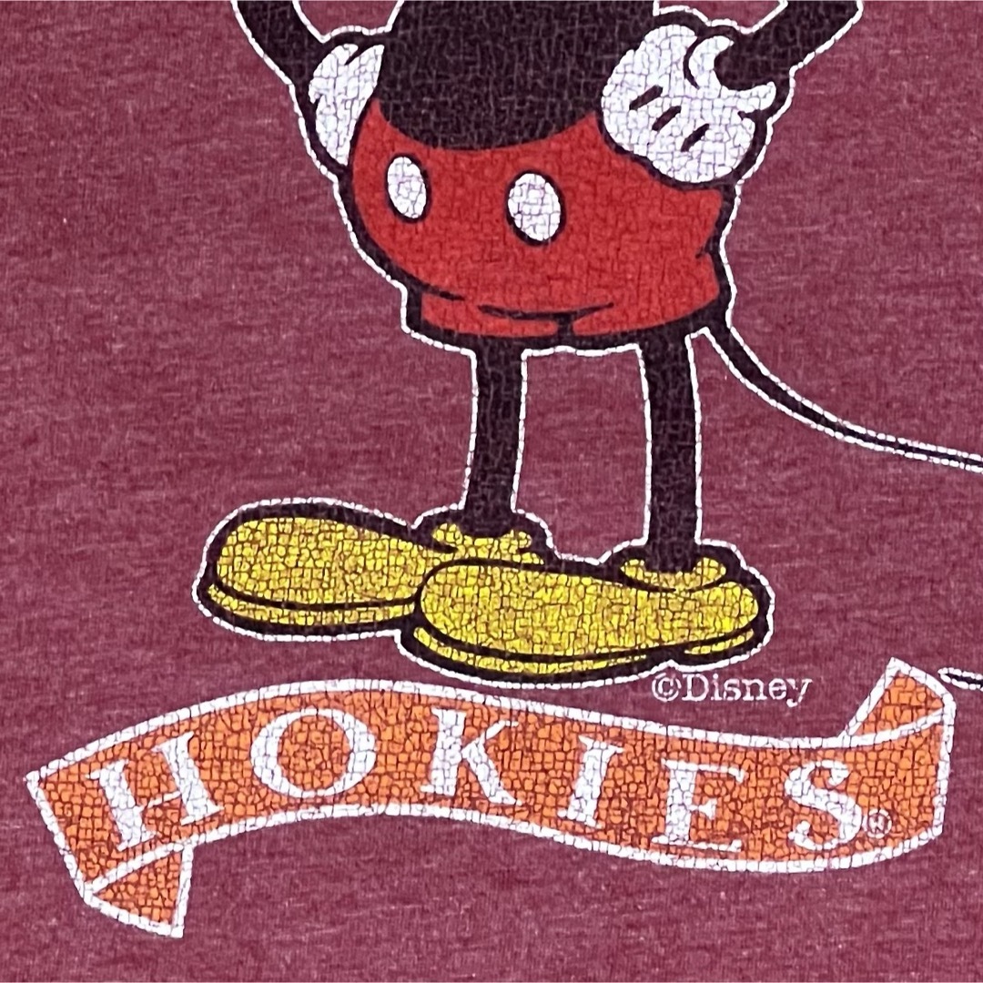 Disney(ディズニー)のDisney ×Blue84バージニアテック・ホーキーズ ミッキーマウスTシャツ メンズのトップス(Tシャツ/カットソー(半袖/袖なし))の商品写真