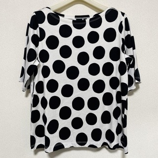 ユニクロ(UNIQLO)のUNIQLO×marimekko コラボ　ドットTシャツ(Tシャツ(半袖/袖なし))
