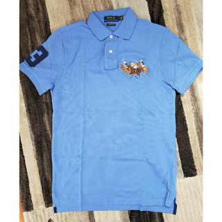 ポロラルフローレン(POLO RALPH LAUREN)の【未使用】Ralph Lauren ラルフローレン ポロシャツ　半袖　ブルー　S(ポロシャツ)