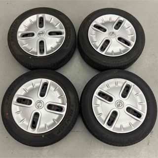 ダンロップ(DUNLOP)の日産キューブ夏タイヤ純正ホイルキャップ付175/65R15 Z12(タイヤ・ホイールセット)