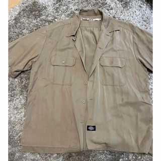 美品⭐︎dickiesコラボ ニコアンド  半袖シャツ L ディッキーズ