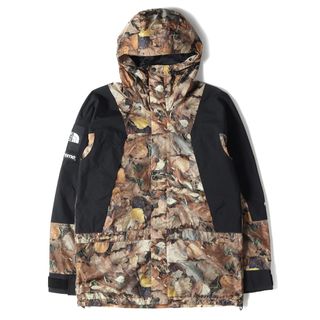 シュプリーム(Supreme)のSupreme シュプリーム ジャケット サイズ:S 16AW THE NORTH FACE Mountain Light Jacket / ノースフェイス リーフ柄 マウンテン ライト ジャケット マルチカラーリーブス コラボ アウター ブルゾン コート 上着【メンズ】【中古】(マウンテンパーカー)