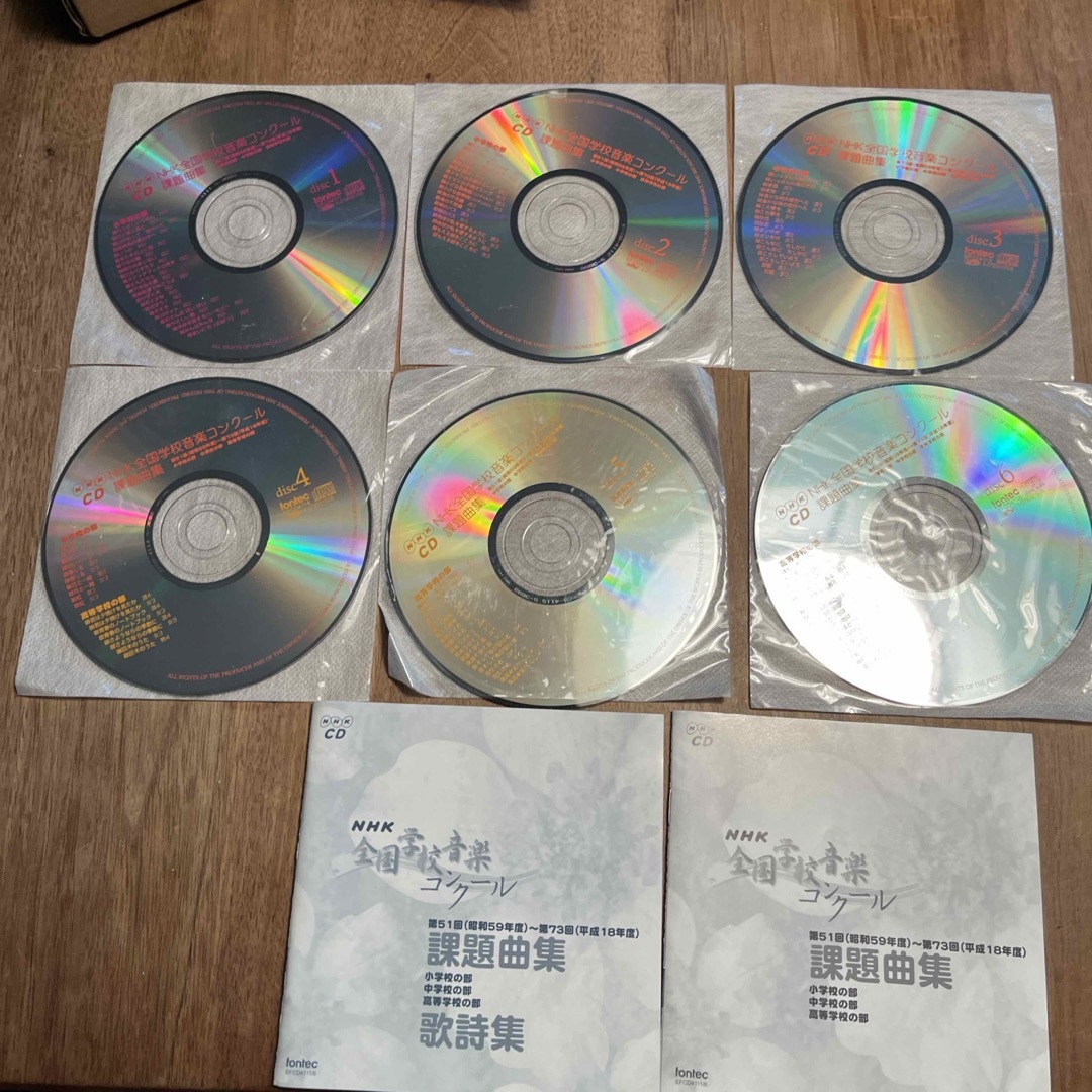 NHK全国学校音楽コンクール　課題曲集 エンタメ/ホビーのCD(クラシック)の商品写真