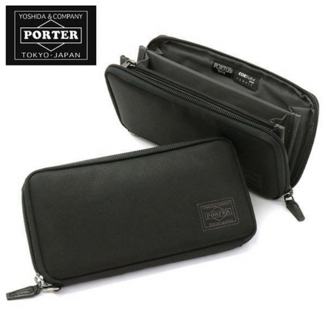PORTER(ポーター)の【新品未使用】Porter DILL ラウンドファスナー 長財布 メンズのファッション小物(長財布)の商品写真