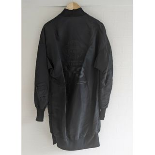 Y-3 LONG BOMBER COAT CY6923