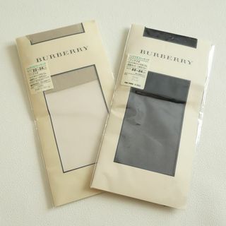 新品 BURBERRY バーバリー ソックス丈 22~24 ストッキングセット