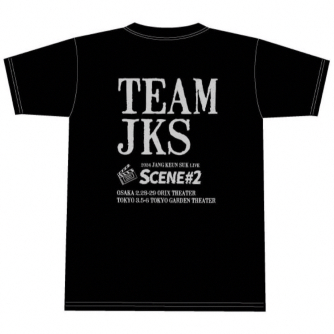 チャングンソク　TEAM JKS Tシャツ　SCENE#2 エンタメ/ホビーのタレントグッズ(その他)の商品写真