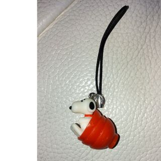 新品　スヌーピー　SNOOPY　ストラップ　蕎麦　フェイクフード　食品サンプル(キャラクターグッズ)