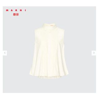 ユニクロ(UNIQLO)のユニクロ　マルニ　タックブラウス(シャツ/ブラウス(半袖/袖なし))