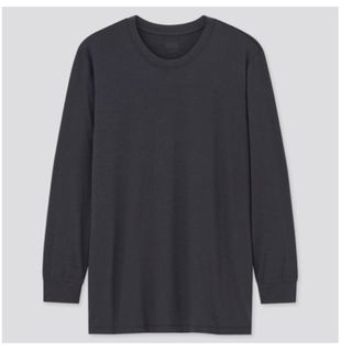 ユニクロ(UNIQLO)のUNIQLO ヒートテッククルーネックT（9分袖）(Tシャツ/カットソー(七分/長袖))