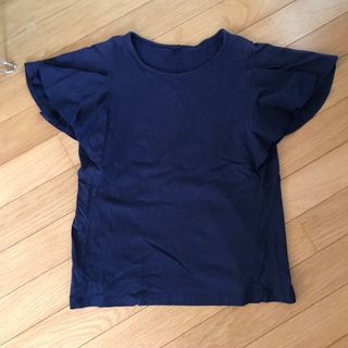 UNIQLO - ユニクロ ラッフルスリーブTシャツ M