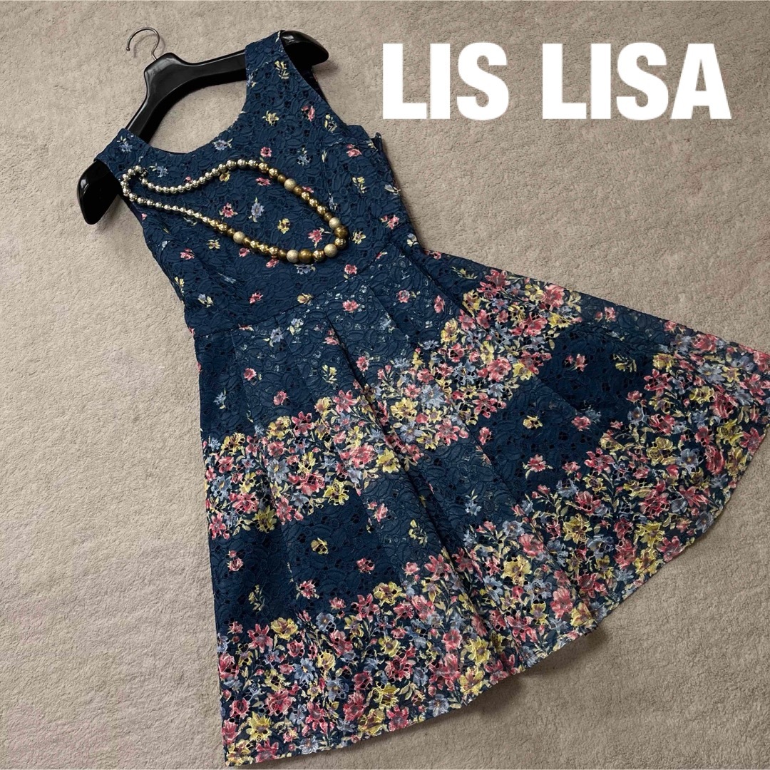 ❤️LIS LISA 花柄レースワンピース❤️ レディースのワンピース(ミニワンピース)の商品写真