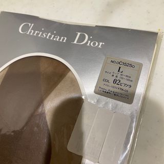 クリスチャンディオール(Christian Dior)のクリスチャンディオール　ストッキング　L 02ピアノラ(タイツ/ストッキング)