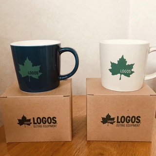 ロゴス(LOGOS)の新品未使用！ロゴスLOGOSマグカップ2個セット(グラス/カップ)