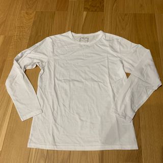 ikka - ikka メンズロングTシャツ 白 Ｌサイズ