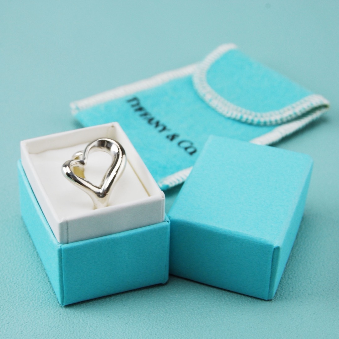 Tiffany & Co.(ティファニー)のティファニー シルバー  リング  ハート レディースのアクセサリー(リング(指輪))の商品写真