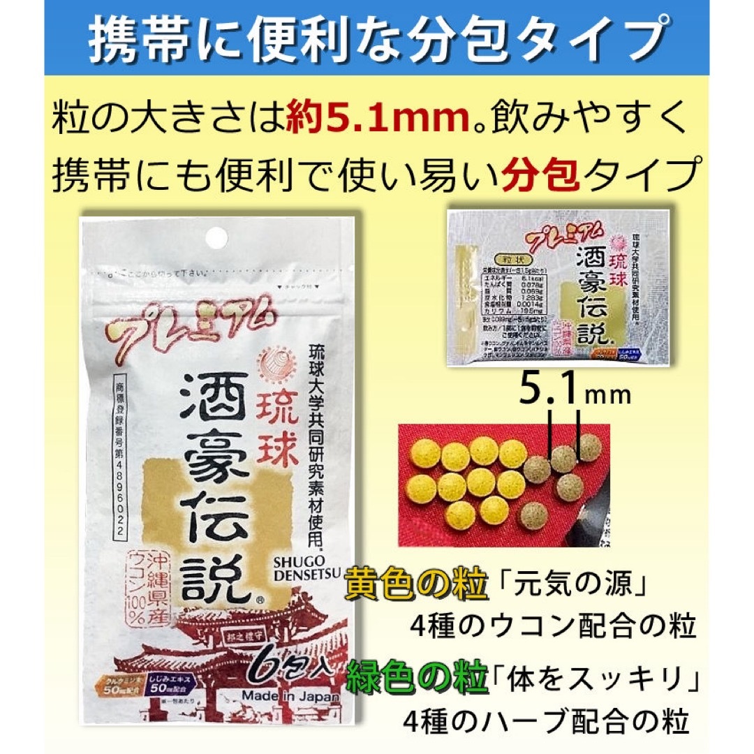 最安値　プレミアム酒豪伝説　15個　賞味期限2025年12月 コスメ/美容のダイエット(ダイエット食品)の商品写真