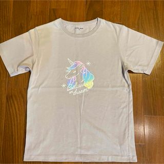 GLOBAL WORK - グローバルワーク　半袖　Tシャツ　ユニコーン　ラベンダー　150