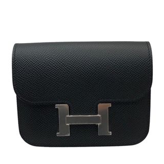 エルメス(Hermes)の　エルメス HERMES コンスタンス スリム エプソン/Z刻印/SV金具 レディース コインケース(コインケース)