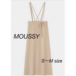 moussy - 着用1回　moussy ジャンパースカート