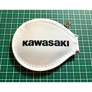 【雑貨】 KAWASAKI カワサキ テニス ホワイト コインパース 小銭入れ(その他)