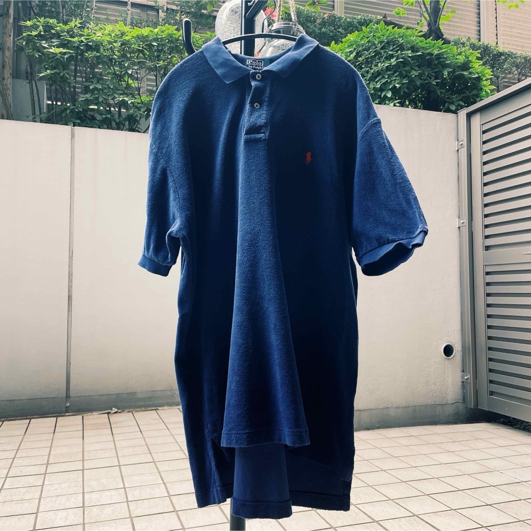 POLO（RALPH LAUREN）(ポロ)の90s POLO Ralph Lauren Pile Polo Shirts メンズのトップス(ポロシャツ)の商品写真