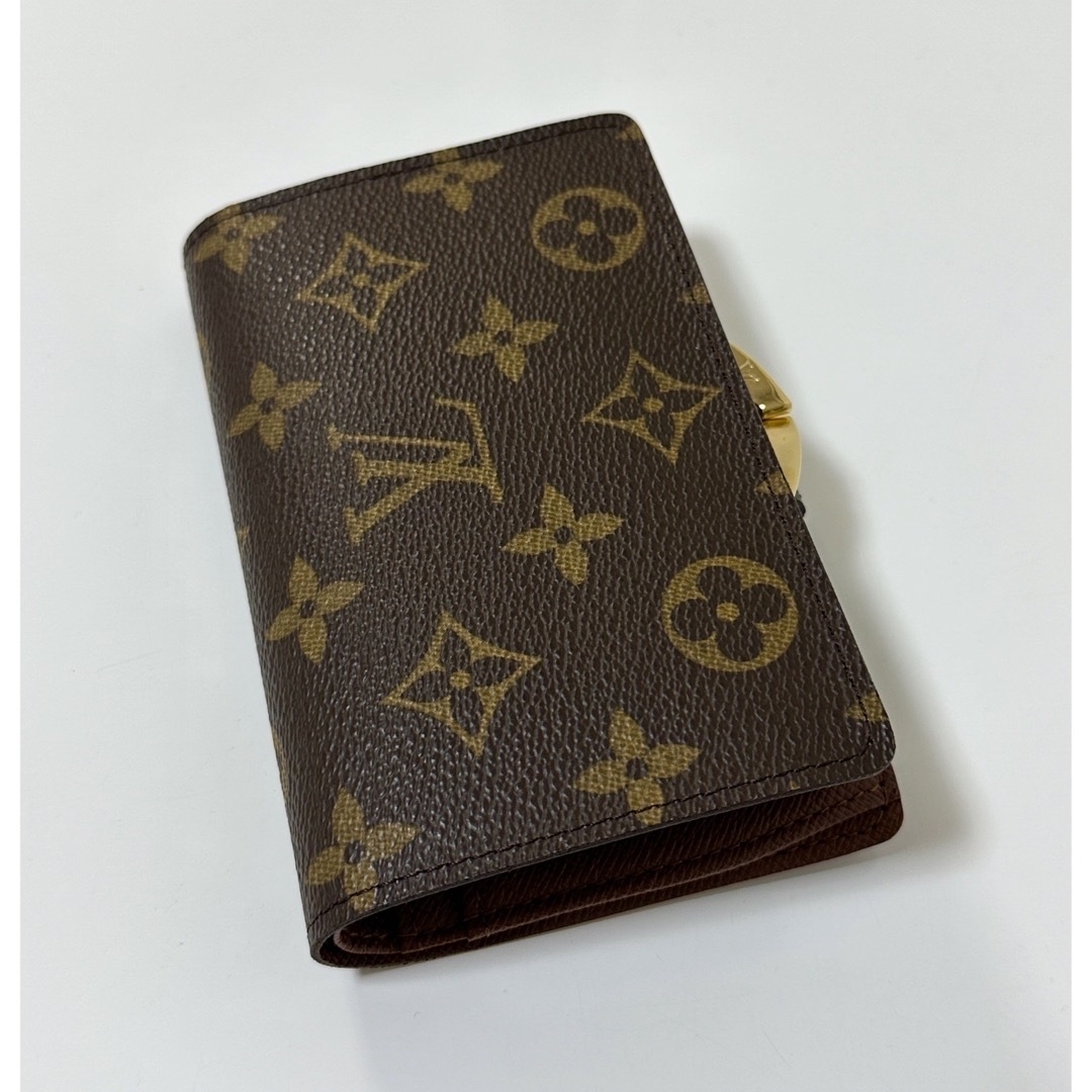 LOUIS VUITTON(ルイヴィトン)の【ほぼ新品】ルイヴィトン 二つ折り財布 がま口 レディースのファッション小物(財布)の商品写真