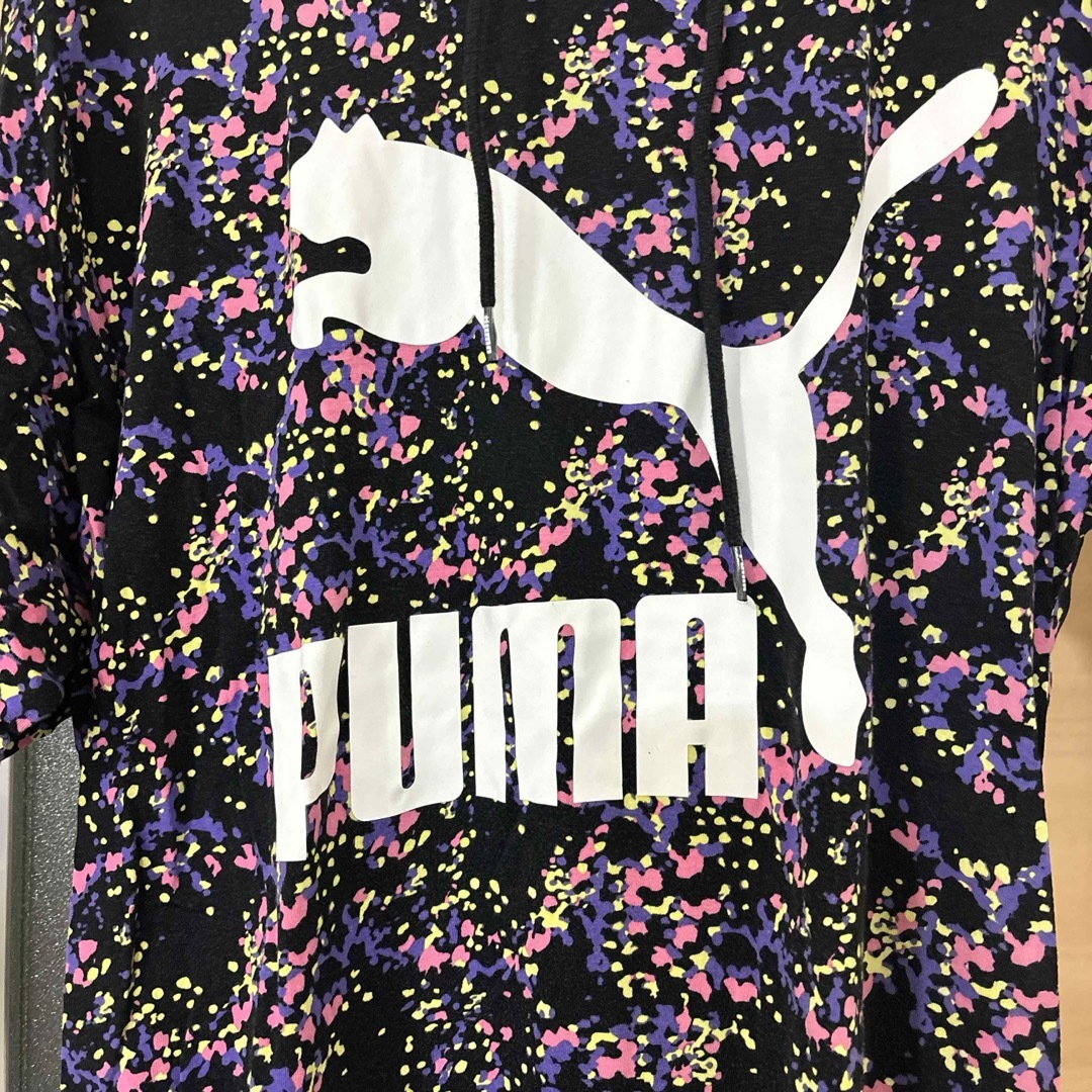 PUMA(プーマ)のプーマ　パーカーワンピースとレギンス レディースのワンピース(ひざ丈ワンピース)の商品写真