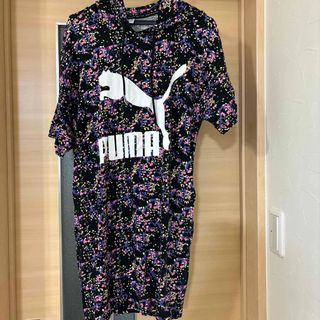 プーマ(PUMA)のプーマ　パーカーワンピースとレギンス(ひざ丈ワンピース)