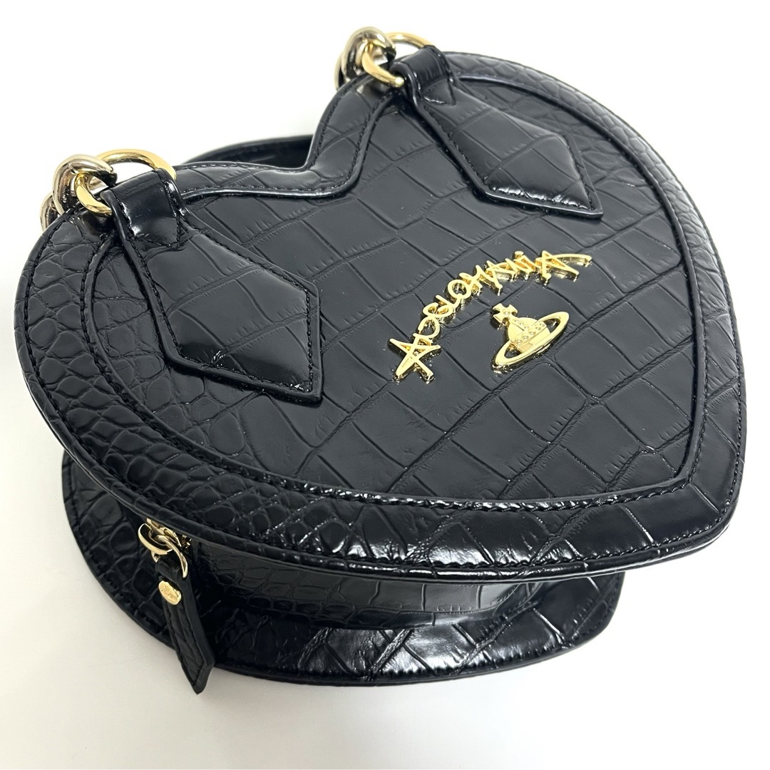 Vivienne Westwood(ヴィヴィアンウエストウッド)のレア Vivienne Westwood 2WAY チェーン ハートバッグ レディースのバッグ(ハンドバッグ)の商品写真