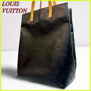 ルイヴィトン(LOUIS VUITTON)のルイヴィトン ヴェルニ リード MM トートバッグM91226 マット ブラック(トートバッグ)