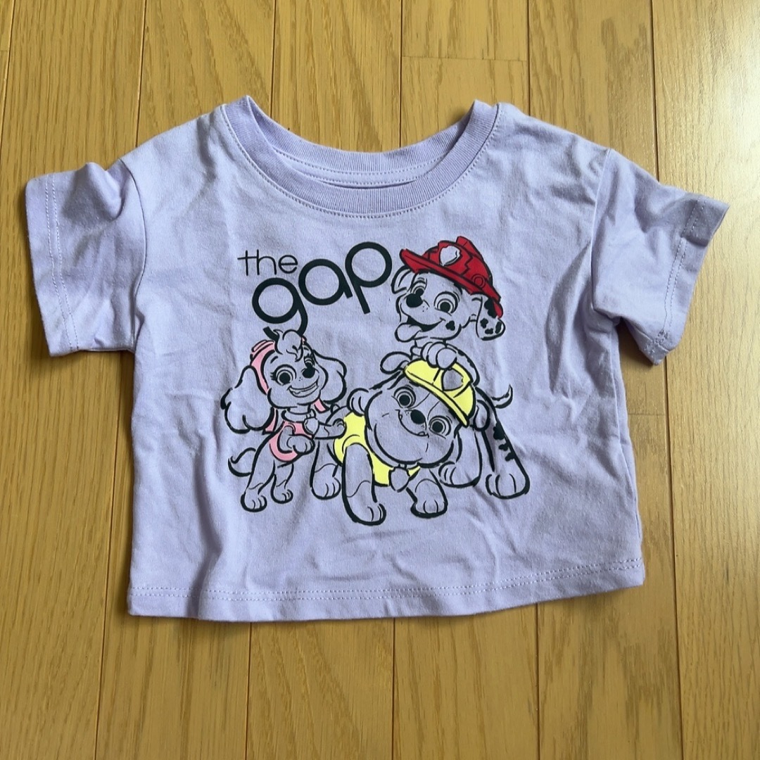 babyGAP(ベビーギャップ)の美品！baby GAP パウパト Tシャツ 12〜18m キッズ/ベビー/マタニティのベビー服(~85cm)(Ｔシャツ)の商品写真
