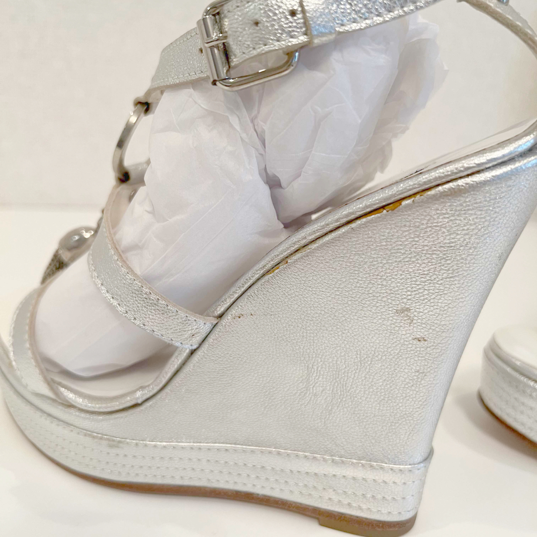 VERSACE(ヴェルサーチ)のサンダル レディース　ウェッジサンダル　ヴェルサーチ　Versace SALE レディースの靴/シューズ(サンダル)の商品写真