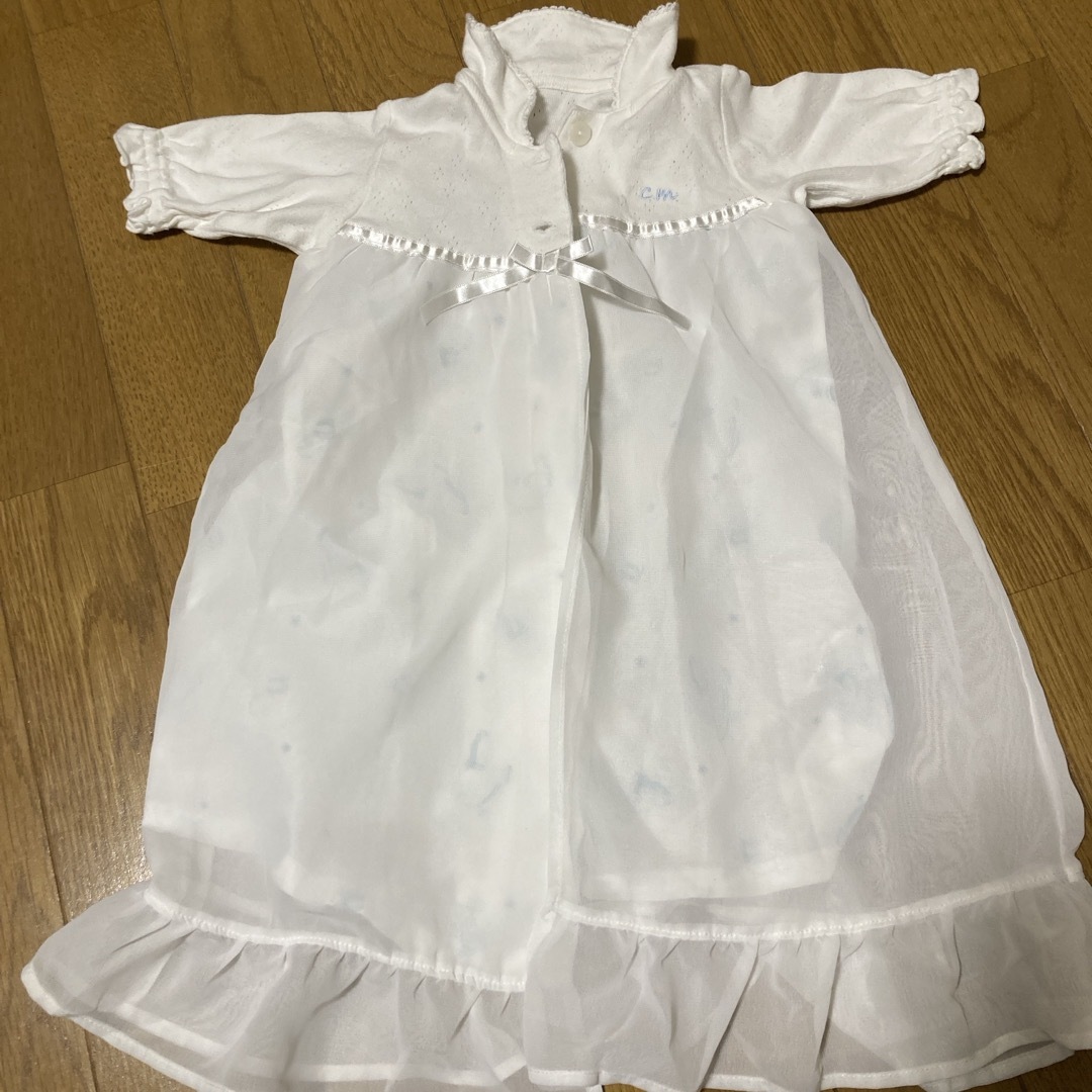 Combi mini(コンビミニ)のベビードレス&帽子セット キッズ/ベビー/マタニティのベビー服(~85cm)(セレモニードレス/スーツ)の商品写真