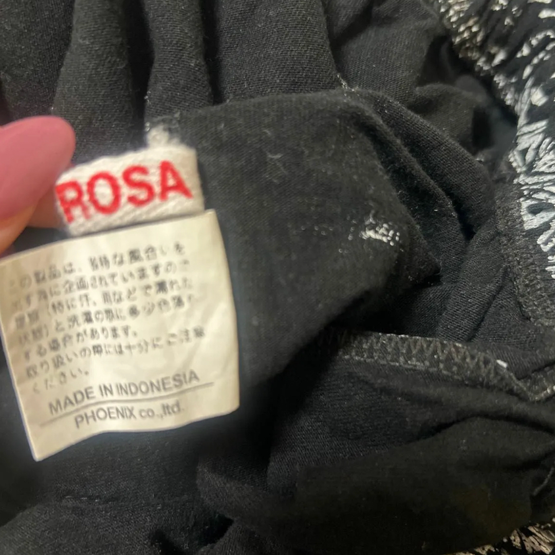 ROTE ROSA レディース パンツ ハーフパンツ ステテコ  ハイビスカス レディースのパンツ(ハーフパンツ)の商品写真