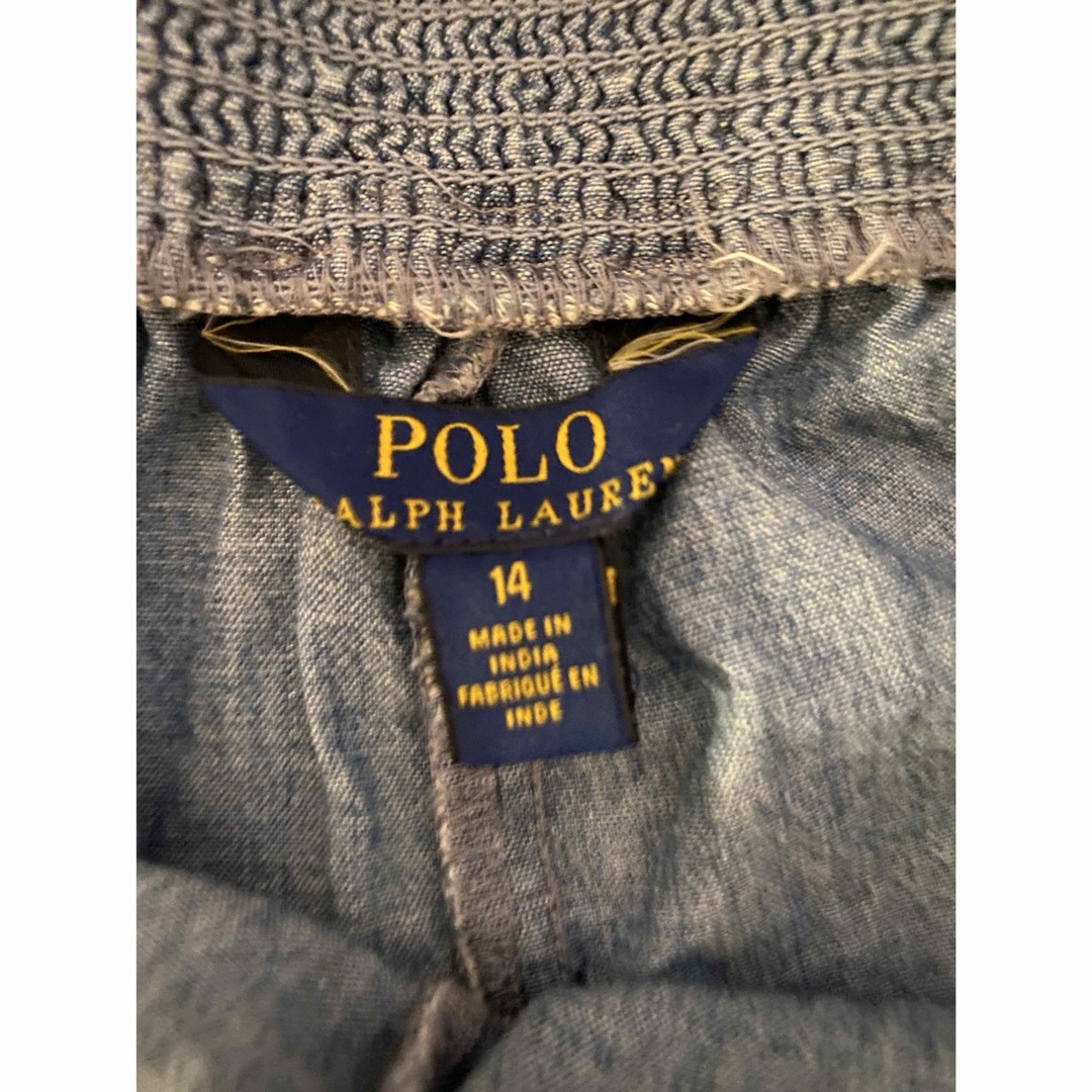 POLO RALPH LAUREN(ポロラルフローレン)のPOLO Ralph Lauren デニム　ショートパンツ キッズ/ベビー/マタニティのキッズ服女の子用(90cm~)(パンツ/スパッツ)の商品写真