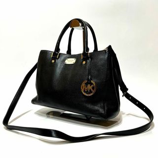 マイケルコース(Michael Kors)の【美品】 MICHAEL KORS 2way ハンドバッグ　ショルダー　レザー(ハンドバッグ)