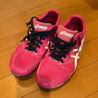 asics - 25.0cm アシックス asics 陸上スパイク エフォートMK