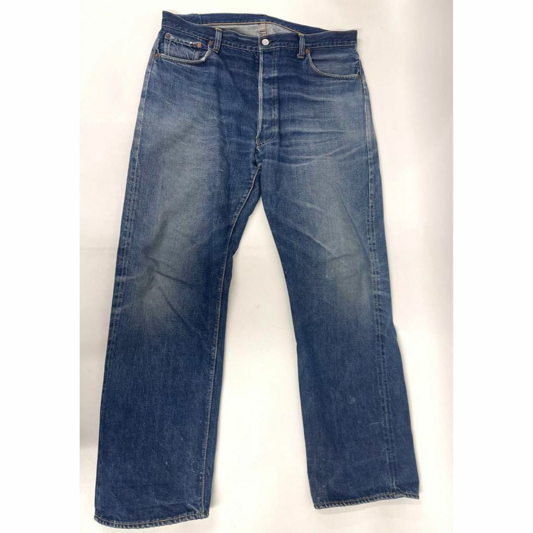 Levi's(リーバイス)の貴重! Levi'sリーバイス 80s 501XX デニム レザーパッチ W38 メンズのパンツ(デニム/ジーンズ)の商品写真