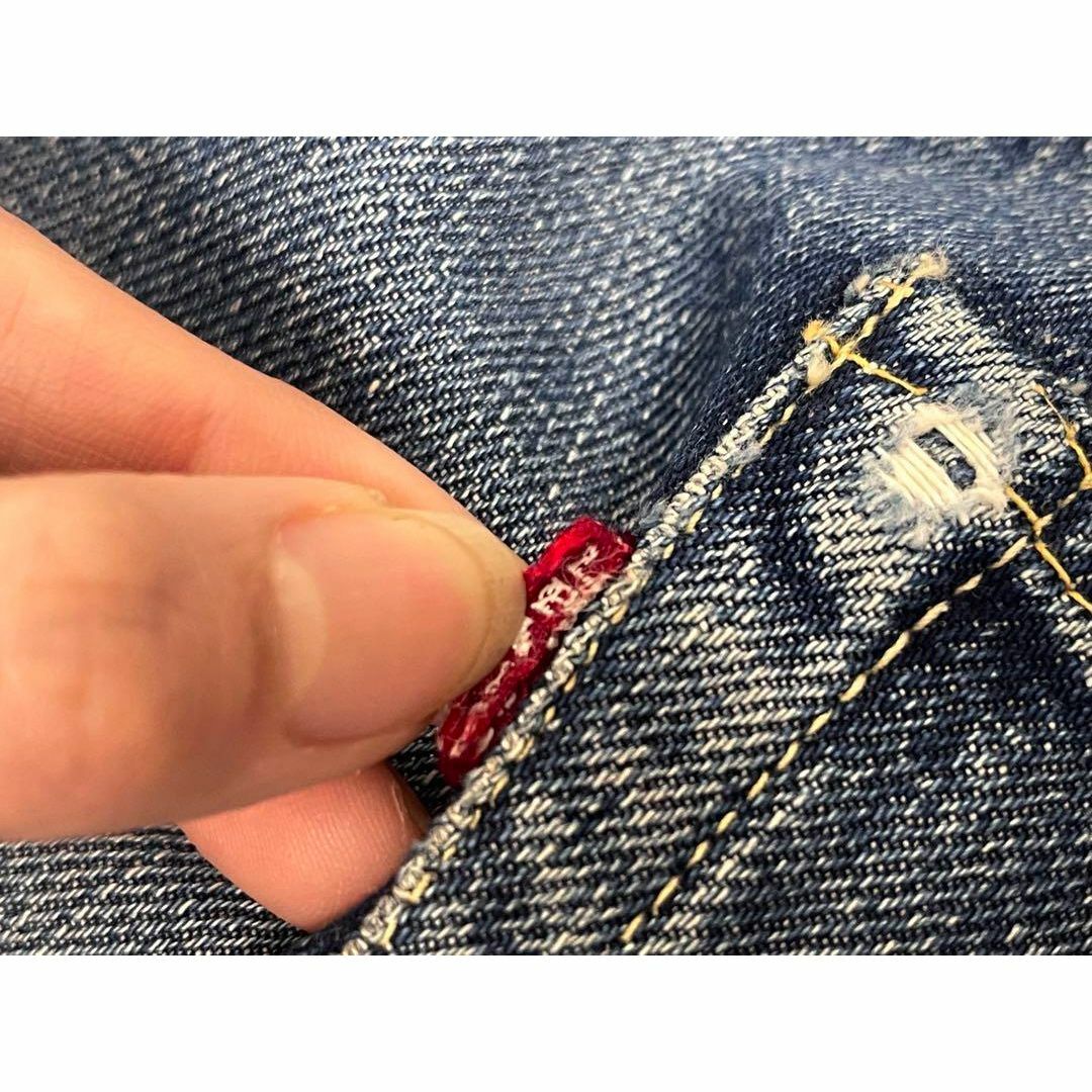 Levi's(リーバイス)の貴重! Levi'sリーバイス 80s 501XX デニム レザーパッチ W38 メンズのパンツ(デニム/ジーンズ)の商品写真