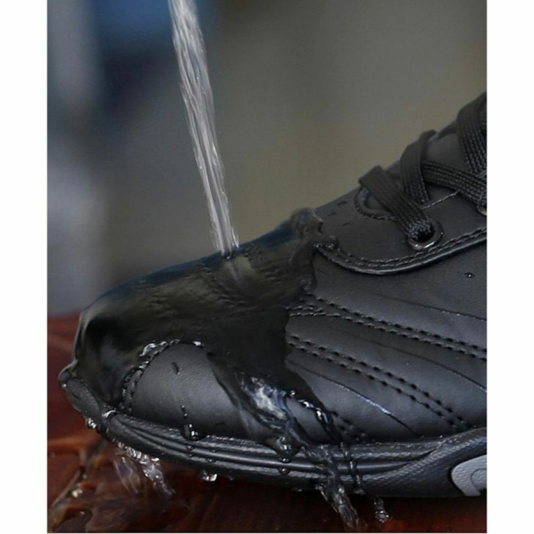 新品 ゴルフ ランニング シューズ ウォーキング 防滑 ブラック 27cm 黒 メンズの靴/シューズ(スニーカー)の商品写真