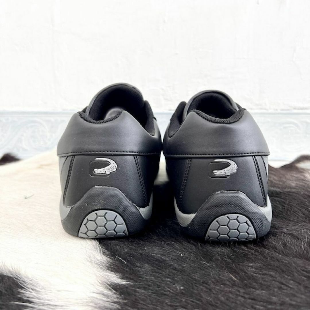 新品 ゴルフ ランニング シューズ ウォーキング 防滑 ブラック 27cm 黒 メンズの靴/シューズ(スニーカー)の商品写真