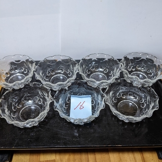 ガラス食器16　7客　デザート　小鉢(その他)