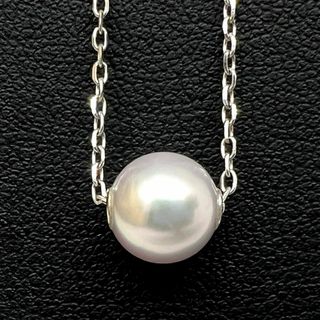 ミキモト(MIKIMOTO)のMIKIMOTO　ミキモト　パールネックレス　K18WG　ネックレス　パール　あこやパール　あこや真珠　1Pパール　8mm　アクセサリー　ジュエリー　小物　レディース　(ネックレス)