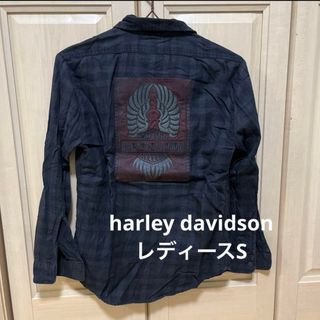 Harley Davidson - harley davidson ハーレー　レディースS チェックシャツ